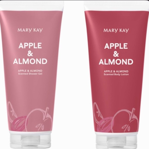 Mary Kay Other - Mary Kay Apple & Almond Body Care Set - Shower Gel & Body Lotion